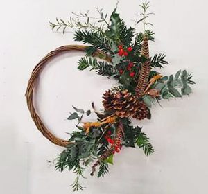 Christmas Wreath Making Evening Workshop