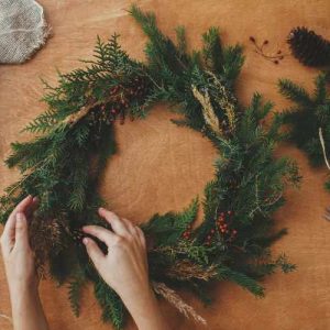 Christmas Willow Wreath Making Evening Workshop