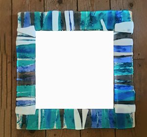 Make a Fused Glass Mirror: 1/2 day