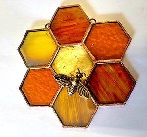 Honeybee & Honeycomb Copper Foiling: 2hrs Workshop