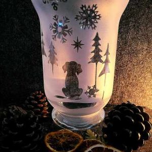 Christmas Hurricane Lantern Making Workshop: 2hrs