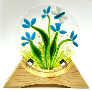Fused Glass Flowers Evening Class